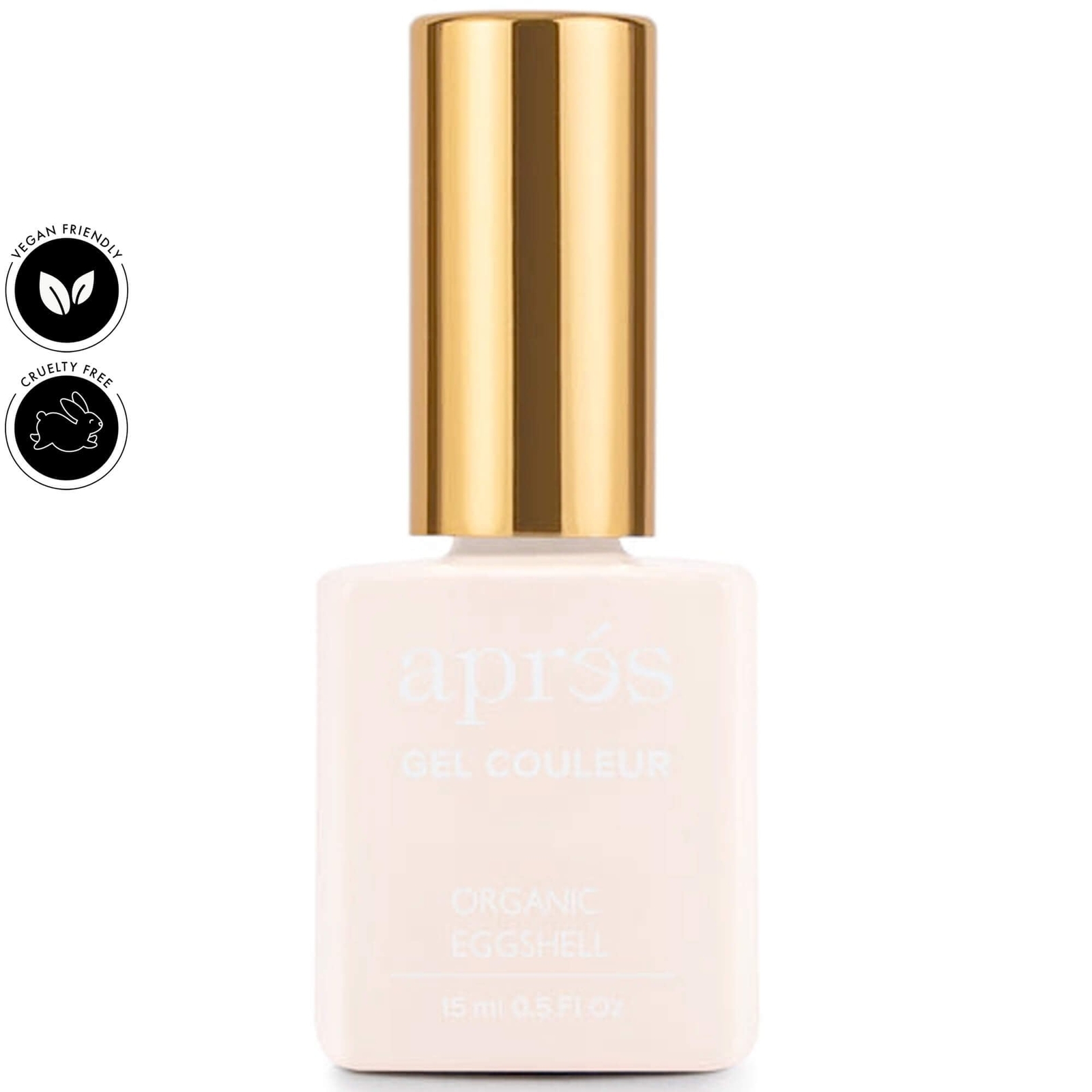 Aprés Apres Gel Couleur Vegan Gel Polish - Organic Eggshell 15ml