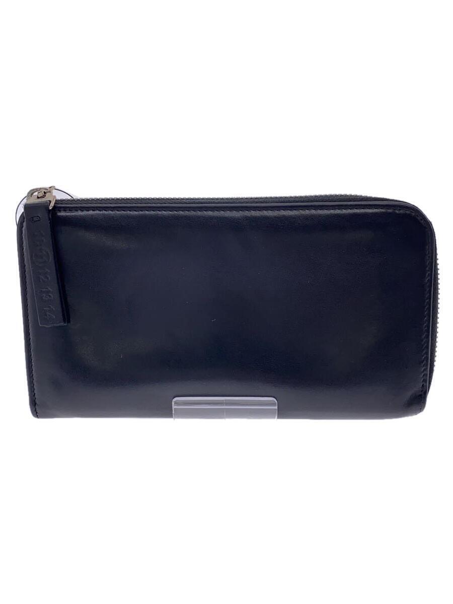 小物 Maison Margiela LEATHER LONG WALLET Maison Margiela Long wallet / Leather / BLK / Solid color