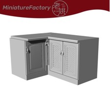 LaoYao 1:72 Scene Model Corner Cabinets Railroads Diorama Scenery