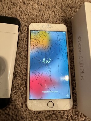 Apple iPhone 6S Plus 64GB Rose Gold Verizon Unlocked Cracked