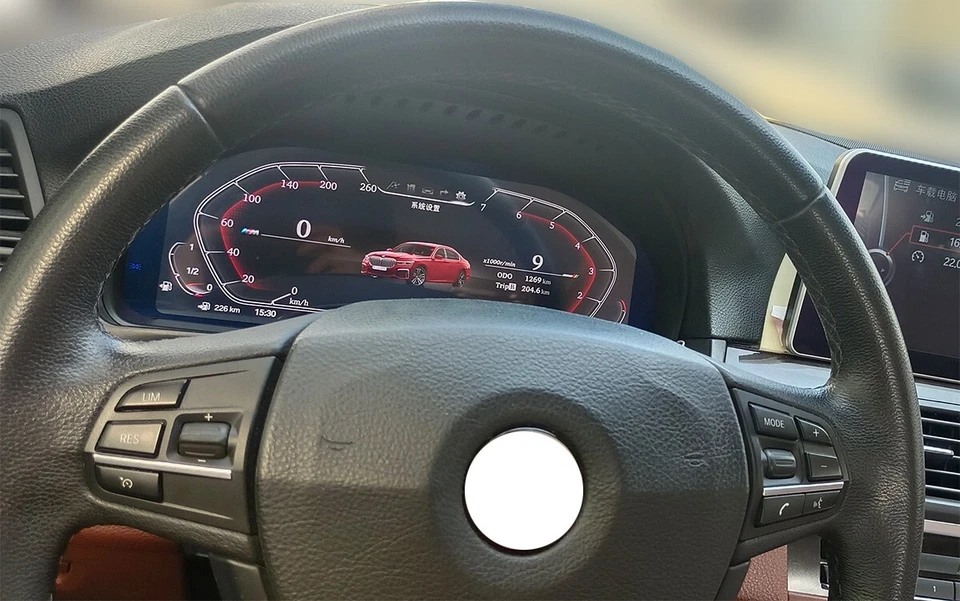 Cuadro de instrumentos digital LCD compatible con BMW F01 F02 F10 F25 F26 F15 X3 X4 X5 X6 Foto 4 de 4