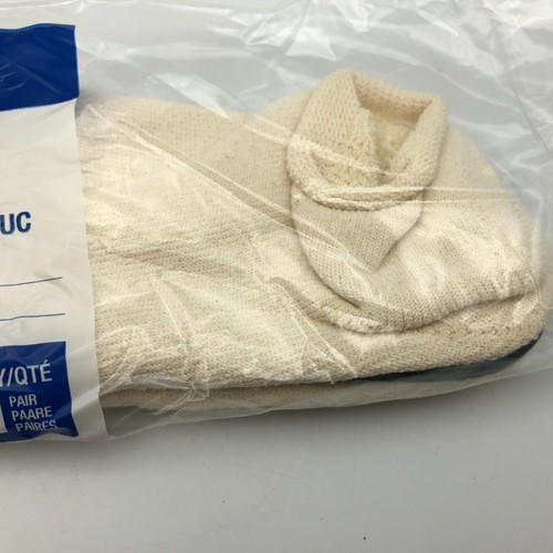 Gummisohle Hausschuhe Medline Sure Grip beige XL ein Paar fabrikversiegelt neu - Bild 4 von 12