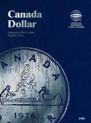 Whitman Coin Folder For Canada Canadian Dollar $ Vol 3 1968 1984 Album 2488 New