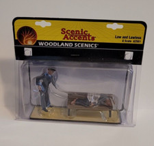 WOODLAND SCENICS Accessories A2561 LAW  LAWLESS FIGURES G Scale Trains 2007 C-9
