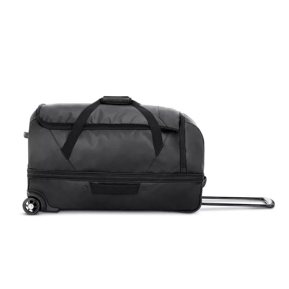 Bolsa de Lona High Sierra con Ruedas Drop Bottom Negra 28" con Asa Foto 3 de 4