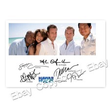 Hawaii Five-0 season 5 cast - Alex O'Loughlin, Scott Caan, D. Kim - Autogramm
