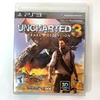 Uncharted 3 Drake's Deception (Sony PlayStation 3) PS3 Complete W/ Manual