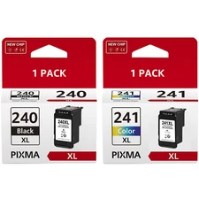 PG-240XL CL-241XL Ink Cartridge for Canon 240 241 PIXMA MG2120 MG2220 MG3120