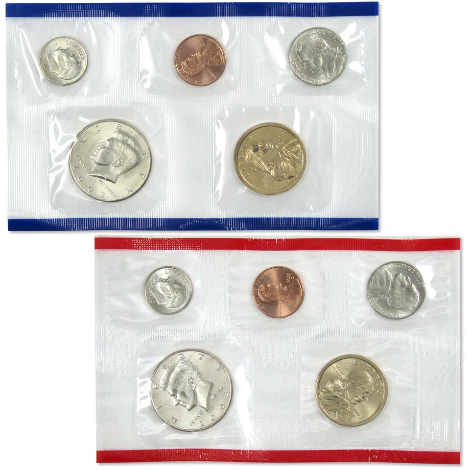 2003 Uncirculated Coin Set U.S Mint Government Packaging OGP COA - Image 2 of 4