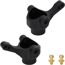 RC Car Aluminum Front Upright Knuckle Arm Set for Tamiya TT-02B DF02 Buggy Parts