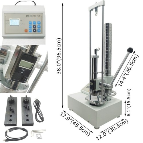 5000N Spring Extension Tester Machine Spring Compression Testing 110V ...