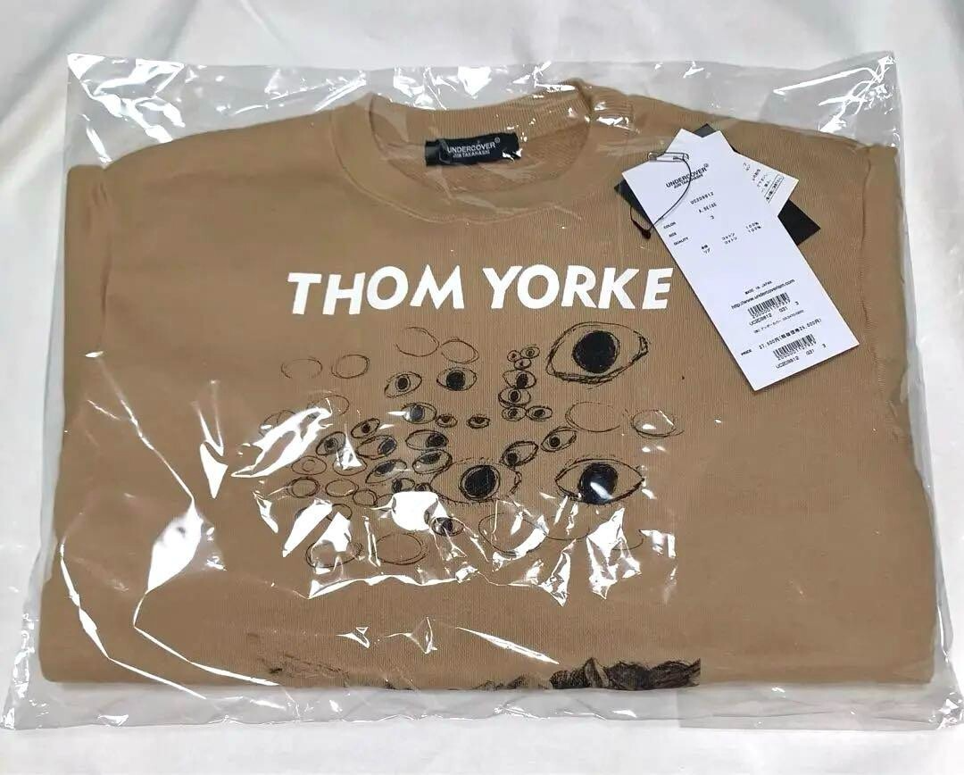 Undercover Thom Yorke Sweatshirt Beige Size 3 2024 AW Limited