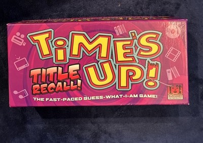Time's Up - Title Recall: R&R Board Games: From a Game Collector s Estate