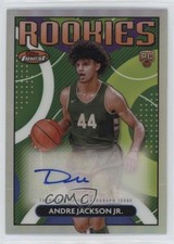 2023-24 Topps Finest Rookie Refractor Andre Jackson Jr #RFA-AJ Auto dq2