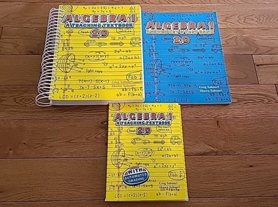 Teaching Textbooks Algebra 1 Self Grading Complete Set