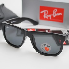 Ray-Ban RB4165 Justin Black 55-17mm 3N Grey lens Polarized Sunglasses