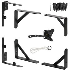 Anti Sag Fence Gate Kit Adjustable Gate Hardware Set For Wood Fence Heavy Duty