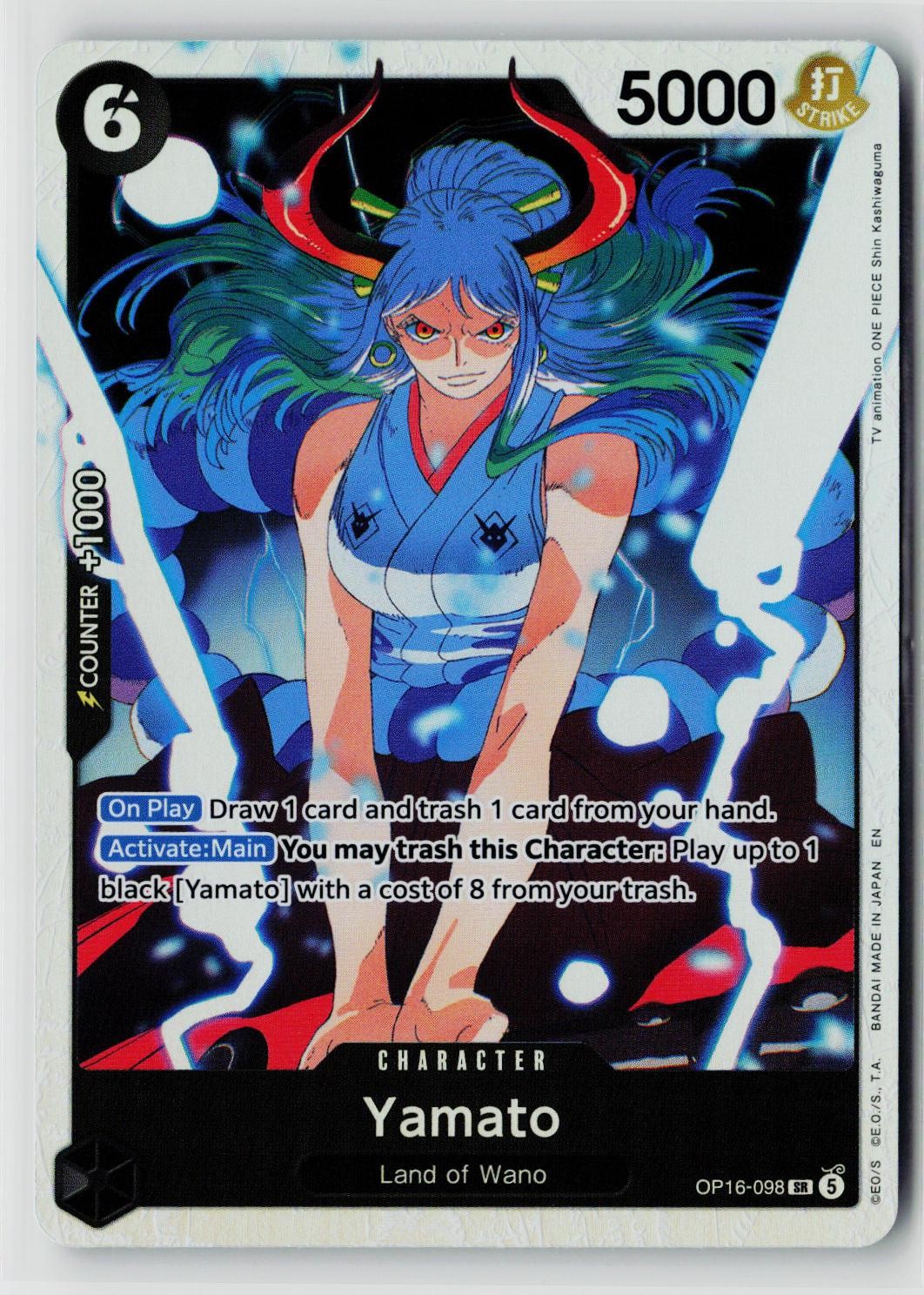One Piece The Time of Battle #OP16-098 Yamato (098)
