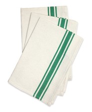 Aunt Martha's PKFGR Kelly Green Flour Sack Cotton Dish Towels Kitchen Linens