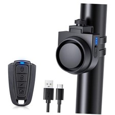 Wireless Bike Alarm with Remote, 115dB Loud Bicycle Anti Theft Alarm A2-1pack