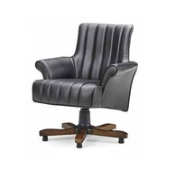 LuxuriöSer Schwarzer BüRostuhl Designer Arbeitszimmer Chef Drehsessel