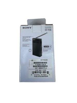 Sony ICFP26 Portable AM/FM Radio for sale online | eBay