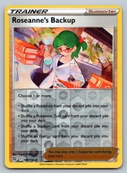 Roseanne's Backup 148/172 Uncommon Reverse Holo Brilliant Stars