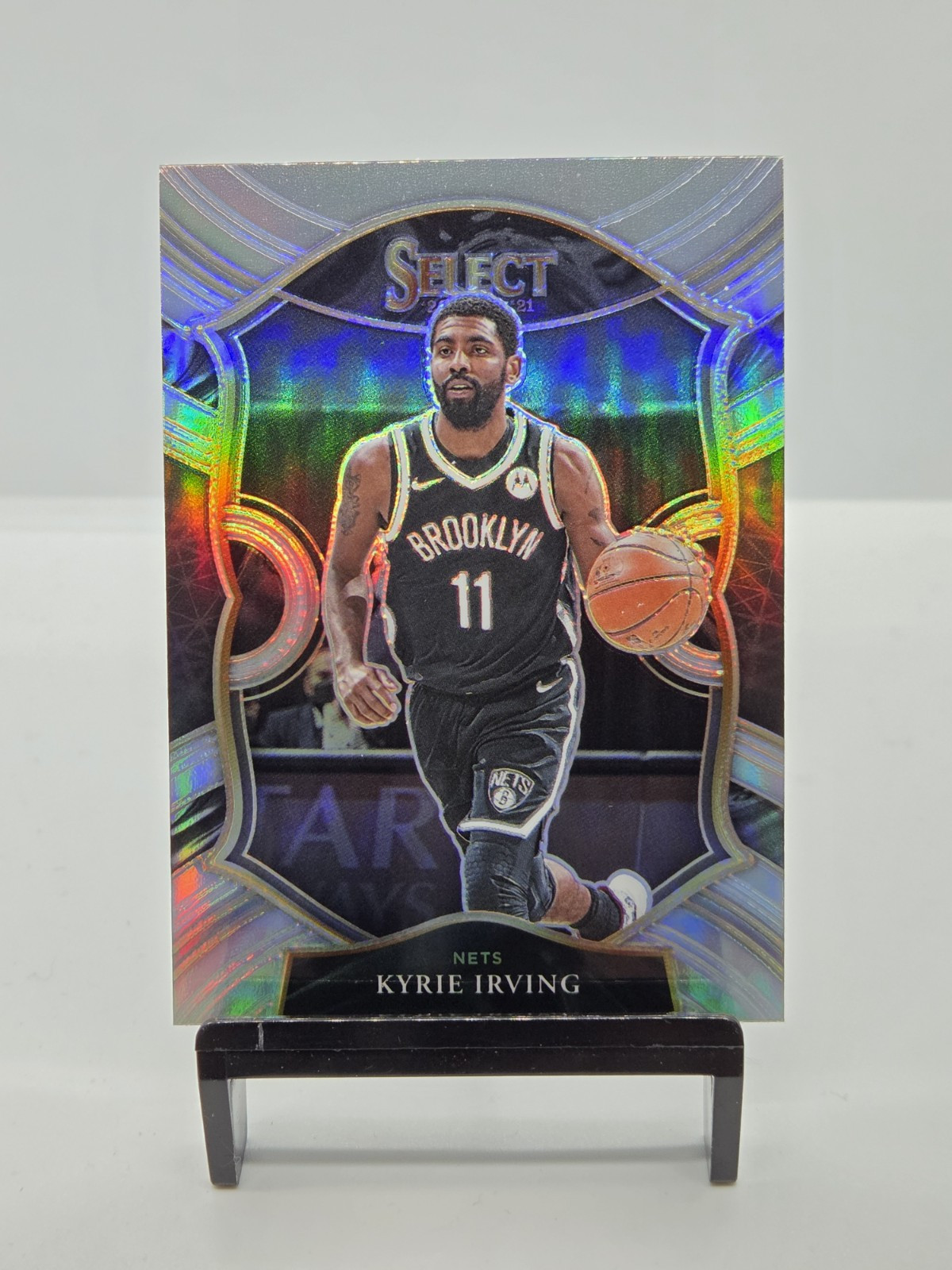 2020-21 Panini Select Kyrie Irving Concourse Silver Brooklyn Nets #42
