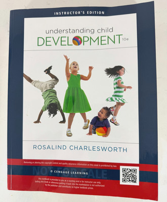 Understanding Child Development 10e by Charlesworth | Instructor's Edition
