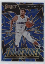 2021-22 Panini Select Turbocharged Blue Prizm Jalen Suggs #2 13lw