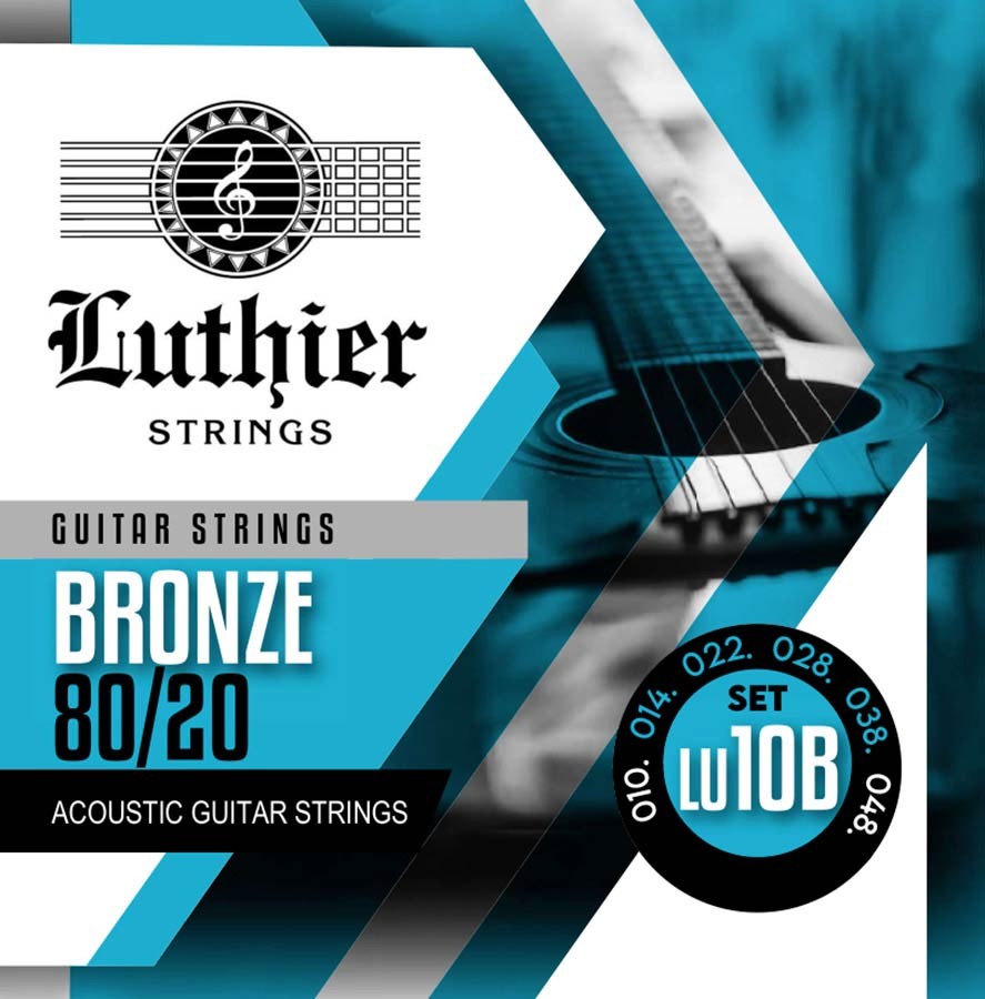 Струны с бронзовой обмоткой LUTHIER LU-10B 8020 010 - 048 2690₽