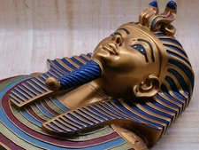 RARE ANCIENT EGYPTIAN ANTIQUITIES Mask Pharaonic King Tutankhamun Egypt BC