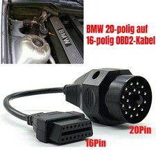 Diagnose Adapter Stecker für BMW OBD2 Kabel 20 Pin Z3, E34, E36, E39 OBD-Scanner