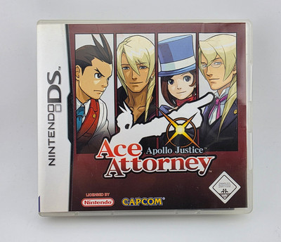 Ace Attorney Apollo Justice Nintendo DS CiB