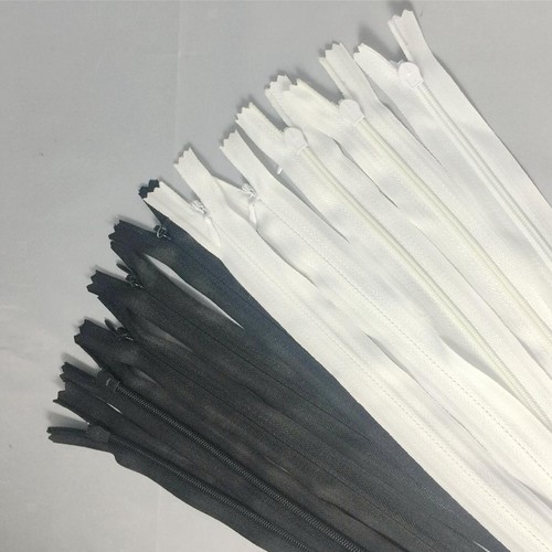 10x Invisible Nylon Closed End Zip Zipper for Tailor Sewing 40cm - Picture 2 of 6