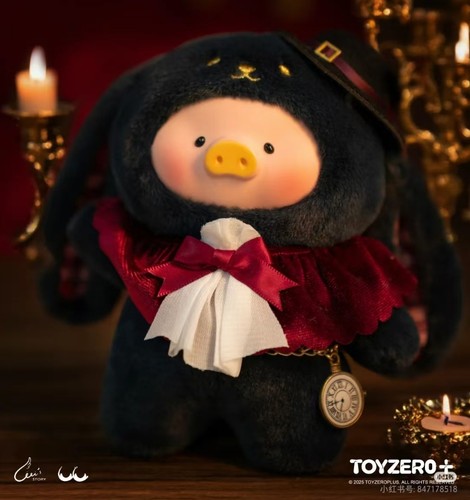Modellino Toyzero Magician Bunny Lulu The Piggy 5,9 pollici ciondolo peluche vinile - Foto 3 di 10