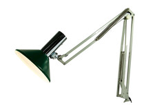 Helo Architekten Leuchte Schreib Tisch Klemm Lampe 60er 70er Vintage Design