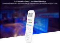 Miboxer / Mi-Light - Led Fernbedienung RGB-WW (RGB-CCT) 100 Zonen
