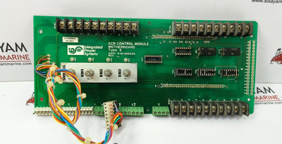 INTEGRATED POWER SYSTEMS 016-006590 SCR CONTROL MODULE MOTHERBOARD