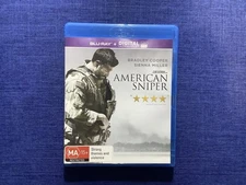 American Sniper (Blu-ray, 2014) Bradley Cooper - Like New Region B