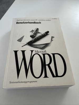 Microsoft Word Textverarbeitung Version 6.0 - Benutzerhandbuch