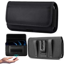 Nylon Belt Clip Holster Carrying Pouch Case For Samsung Galaxy S26+/S26 Ultra 5G