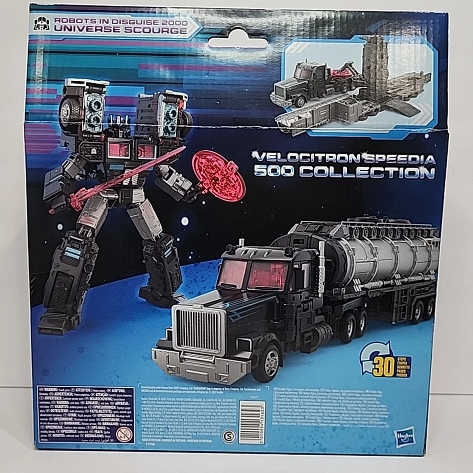 2022 Transformers Legacy Velocitron Speedia 500 Robots in Disguise 2000 Scourge - Image 3 of 4