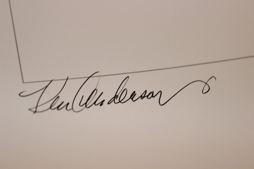 Ken Anderson SIGNED Ltd Ed Print 1992 Walt Disney Disneyland Artist #334 Nessie - Picture 2 of 8