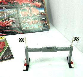LEGO Racers Ferrari F1 Truck 8153 With Box and Instructions