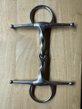 5” Slow Twist Full Cheek Single Joint Snaffle