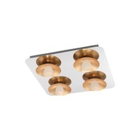 Eglo 97524 Torano Led Deckenleuchte 4X5.4W 3000K Warmweiss