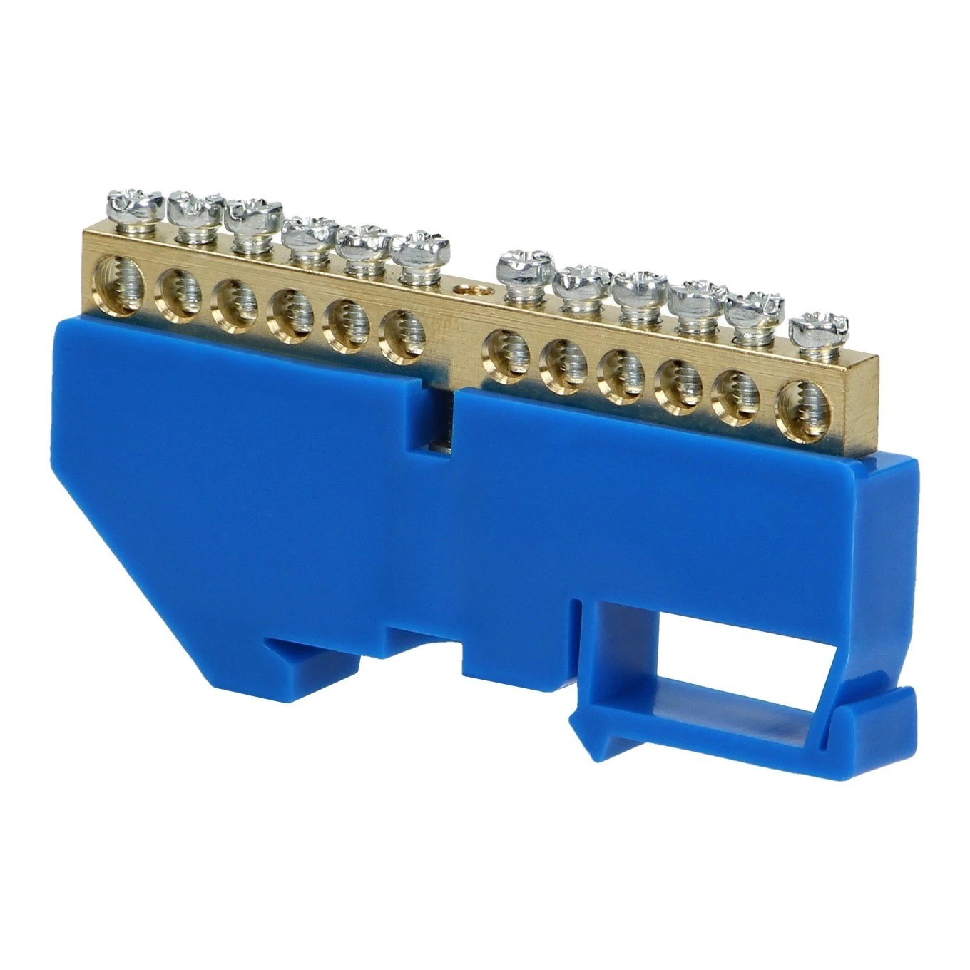 Terminal strip N, for rail TH35, 12 OR-LZ-8204/12/BL