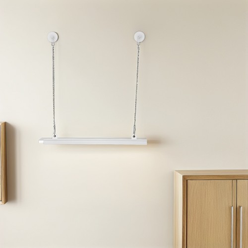 Set 12 cornici da appendere per poster con ganci e catene - attacco per strisce foto - Foto 4 di 12