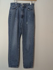 BDG Urban Outfitters Mom High-Rise Jeans Women  s Distressed Blue   See...